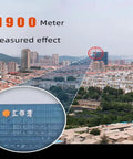 Ultra Clear 2000x Monocular Scope With 24mm Lens Night Vision Pocket Telephoto Monocular Phone Adapter Included Lightweight For Adults And Teens Long Range 8000 to 80000 M Viewing Gift showing 1900 meter city view
