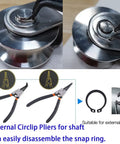 Heavy Duty Pulley Wheel Built Tough With Two Bearings For Rope Loading And Washing Line, 360 Degree Swivel Shoulder Pulley Block