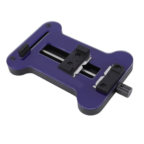 Heavy Duty PCB Clamp Tool For Precise Electronics Repair With A 0 To 70mm Clamp Width And Insulated Tempered Glass Panel