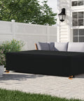Waterproof 600D Oxford Patio Table And Furniture Cover For Outdoor Use Weatherproof And Windproof Heavy Duty UV Resistant Shield 56x28x28 Inches