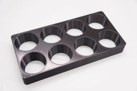 Storage Organizer Rack Tray For ER40 Collet CNC Milling Chuck Holder Lathe Ideal Workshop Tool Organizer 3D Printed