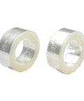 Two rolls of clear plastic balloon garland strip for DIY wedding arch decor.
