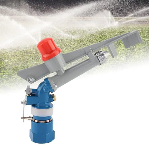 Heavy Duty Zinc Alloy 1 Inch Nozzle Gun With 360 Degree Adjustable Rotating Sprayer for high pressure irrigation