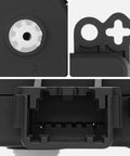 Close-up of connectors on Set Of 2 Main HVAC Heater Blend Door Actuators For Jeep Compass Patriot 2010 To 2017 Wrangler 2011 To 2017 Dodge