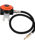 Dope Scuba Regulator Second Stage Mouthpiece For Diving Gear Hookah Dive Regulator with black hose attached