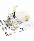 Leather Skiving Machine 1200RPM Electric Heavy Duty Cast Iron Thinning Tool with accessories, motor not included