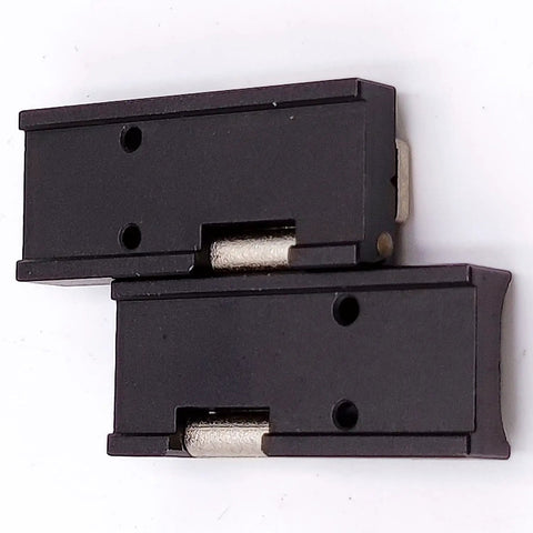 Top Shelf Fiber Holder Sheath Clamps And Chucking Jigs FH-60-250 1 Pair compatible with Fujikura splicers, heavy-duty clamps.