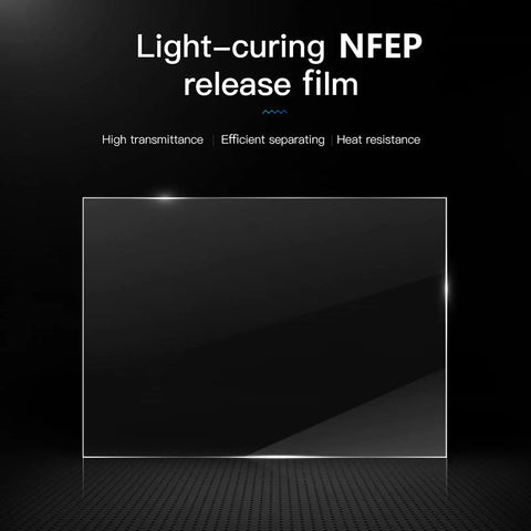 Top Shelf Five Pack Nfep Replacement Film For Resin 3D Printers Ultra Smooth Peel Off Layer For Elegoo Mars Saturn Models Total Game Changer High Success Rate Zero Stress Resin Release 260X200Mm