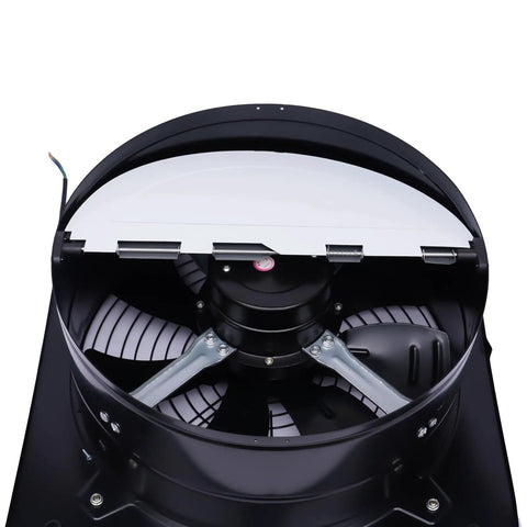 Explosion Proof 16 Inch Industrial Ventilation Fan For Spray Booths And Workshops Heavy Duty 750W Axial Flow Exhaust Blower