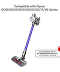 Dyson V6 Quick Release Extension Wand Replacement Accessory Compatible With DC58 DC59 DC61 DC62 DC74 Models for V6 Motorhead Absolute Purple for Enhanced Suction Easy Fit High Quality Replacement Part for Dyson Vacuums Durable Purple Finish