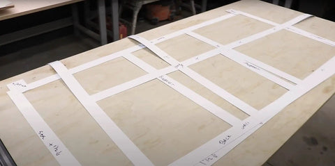 Template Material Kit With 20 Strips For DIY Countertops Showers Cabinets And Tables Create Custom Templates Fast For Epoxy Resin