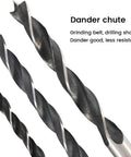 Close-up of drill bits from Pocket Hole Screw Jig And Dowel Drill Joinery Kit For Woodworking