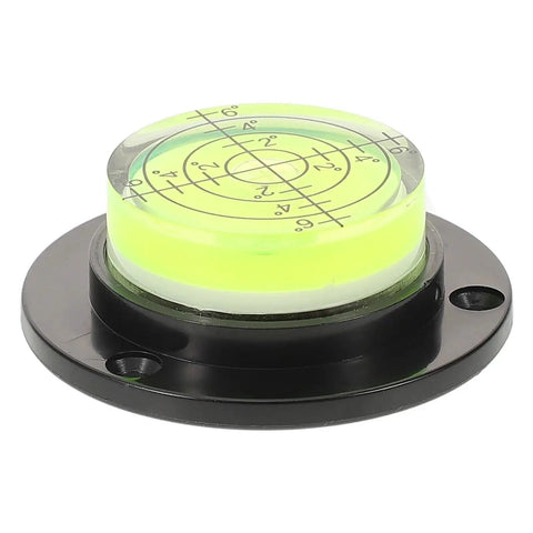 Mini Bubble Level Circular Measuring Tool Compact Lightweight Precision Spirit Level For Camera Tripod Horizontal Alignment And Framing