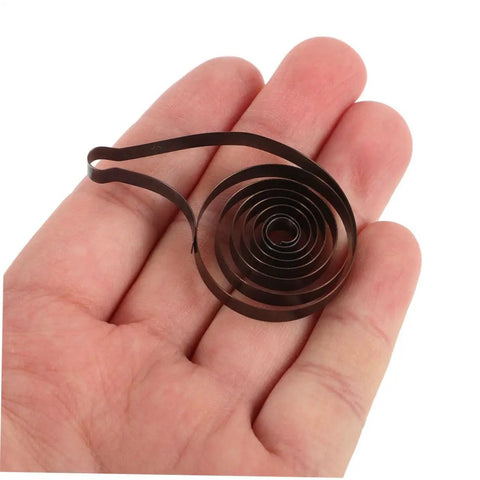 4 Piece Mechanical Clock Main Spring Replacement Kit For Vintage Alarm Clocks DIY Restoration Low Maintenance Clock Parts Set