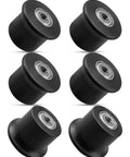 Six Piece Rolling Seat Trolley Wheels Replacement For Compatible With Blaze Classic Elite Motivator 2 PR1000 Sport Conquest