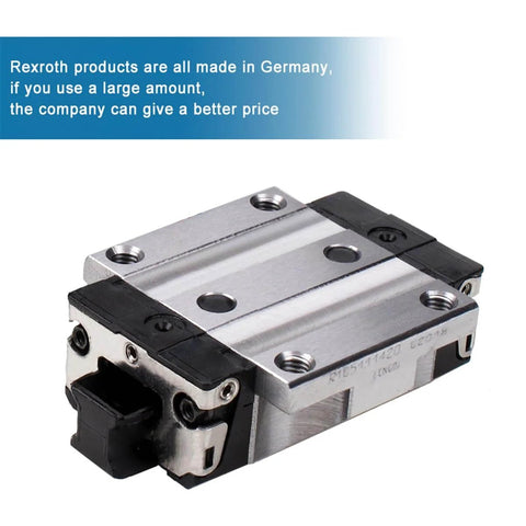 Single linear slide unit carriage R165119420 R165119422 R165119320 R165119322 precision guide block sealed ball bearing