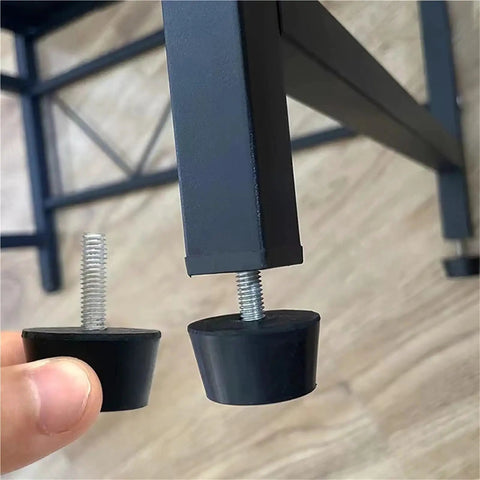Adjustable Furniture Feet Pads Set 40 Pieces M8 M10 Rubber Foot Cushions with threaded fit for tables and chairs assembly