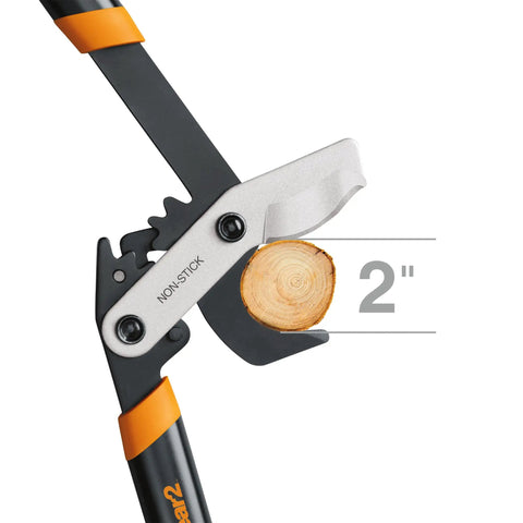 32 Inch Steel Blade Bypass Lopper for Tree Trimming Heavy Duty With PowerGear2 Technology cutting 2 inch branch