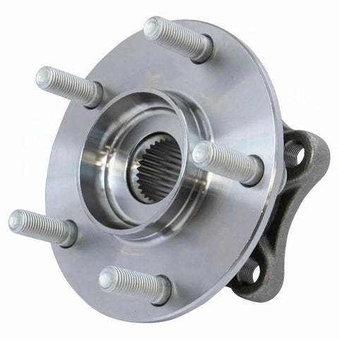 Beefed Up Pair Front Wheel Hub Bearing Assembly For Mazda CX 3 2.0L 2016-2020 And Mazda 3 2.0L And 2.5L 2014-2018 Sport Models close-up of front wheel hub