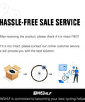 Instructions for checking and reporting issues with delivered 27.5 Inch Mountain Bike Inner Tubes 2 Pack