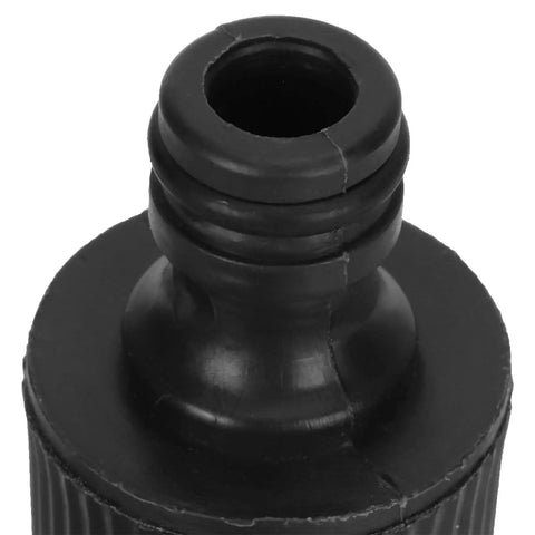 Heavy Duty 24 Pcs Hose Connector Fitting Set With G1/2 Quick Connect Garden Hose Repair Kit, ABS Water Pipe Joints And Couplings For Irrigation Car Washing And Pet Bathing That Is Totally Sick black ABS hose connector close-up