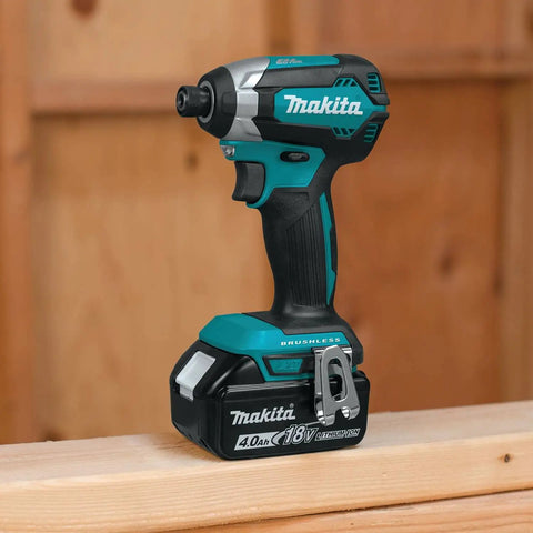 Powerhouse 18V LXT Brushless Cordless Impact Driver Kit With 4.0Ah Battery, Ultra-Compact 5-Inch Body And Lightweight 3.3 Lbs displayed