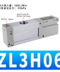 High Flow Multi Stage Vacuum Generator And Energy Saving Negative Pressure System With Pneumatic Mufflers ZL3H06 K15LZ GN