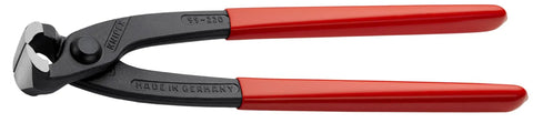 Concreters Nippers With Plastic Coating, 8 3/4 Inch Pliers For Concrete Work, Workhorse Precision Cutting And Comfortable Grip, Durable Construction For Rebar, Wire Mesh And Masonry Tasks