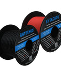 22 Gauge Silicone Wire Spool 1000 Feet Red And Black Ultra Flexible 22 AWG Stranded Tinned Copper Wire For RC Hobby Electronics And Pro Builds And Projects