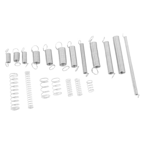 Must-Have 200 Piece Zinc Plated Steel Spring Kit With Compression And Extension Assortments In Portable Box For DIY Hacks And Car Repair Projects You Need To Crush Your Next Build., zinc plated steel springs assortment