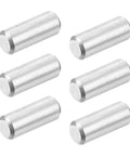 25Pcs Dowel Pins 2.4mm By 6mm Stainless Steel 304 Dowel Pins Kit For Shelves And Furniture Pegs Built Tough Durable Steel With Rust Resistant Coating Perfect For Cabinets Racks DIY Projects And Woodworking Silver, six silver pins