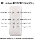 RF remote control for Spot Lighting 100W Led Solar Flood Lights Outdoor Dusk to Dawn Solar L, with various lighting options.