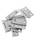 Rectangle Folding Closet Cabinet Door Hinge Hardware 1.5 Inch Soft Close Quiet Close No Drill Needed Install shown in pile.