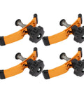 Get Locked In With These Heavy Duty Press Plate Clamps, Aluminum T Track Hold Downs for Engraving and CNC Router, Set of Four