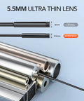5.5mm Ultra Slim Industrial Endoscope with ultra-thin lens comparison against wider models, highlighting precise design