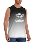 Premium Full Print Men Sleeveless Tank Top With Dope Funny Mechanic Graphic Tee Ultra Light Cooling Fabric Relaxed Fit Workout Vest For Daily Grind And Summer Vibes, featuring wrench graphic and gradient color scheme.