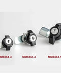 Cam Lock Handle For Storage Box Jewelry Case Mail Box Electronic File Cabinet Office Security Lock MS564H 1 Piece Durable