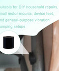 Heavy Duty M10 Rubber Spacer 10 mm ID, 20 mm OD, 20 mm High NBR Bushing for Vibration Isolation