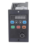 Rugged VFD With Premium Copper Coils 750W Inverter For Water Pumps And Automated Machine Tools High Performance Motor Controller For Heavy Duty Industrial Apps, front view