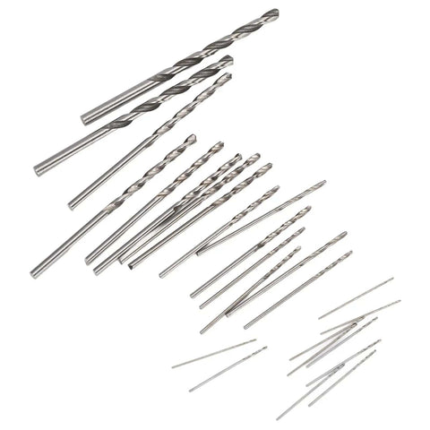 Micro Drill Bit Set For Jewelry And Watches, Precision Straight Shank Mini Bits For Power Tools, High Speed Steel Drill Bits