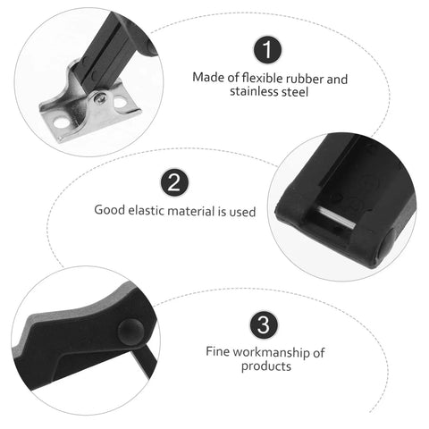 Beast Mode Rubber Door Draw Latch Replacement Set Heavy Duty Twist Lock Snaps Sweet For Camping Coolers Righteous Weatherproof Seal No Drama Install Stainless Build