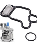 2 Pack Head Cylinder Solenoid Valve Gasket Kit With Seal O Ring And Filter Screen For Honda ILX TSX Accord Civic CR V Crosstour