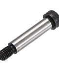 Straight Up Hardcore Alloy Steel Hex Socket Head Shoulder Bolts 1-3/4 X 3/8 Inch Stripper Fasteners 5/16-18 Thread, profile view of a steel bolt.