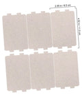 Microwave Mica Sheets Replacement Kit For Heat Insulation Fits Midea Ovens Easy To Cut And Install 14 Piece Bundle displayed