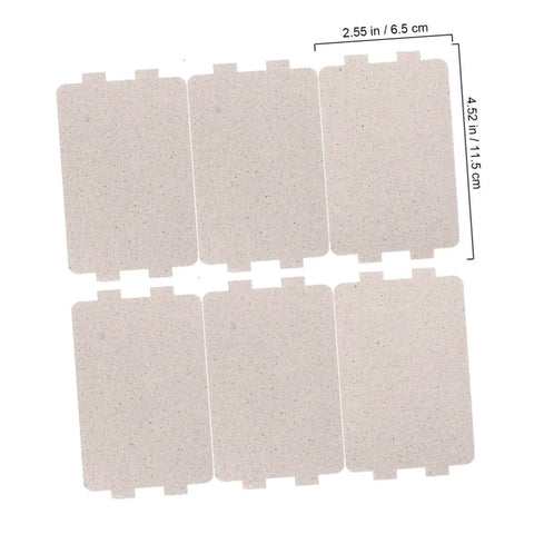 Microwave Mica Sheets Replacement Kit For Heat Insulation Fits Midea Ovens Easy To Cut And Install 14 Piece Bundle displayed
