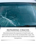 All In One Windshield Crack Repair Kit for Chips and Cracks, Quick Fix Glass Repair Liquid for cracked windshield clarity