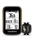 Wireless GPS Bike Computer With Auto Backlight And Cadence Speed Sensor BC200 Cycling Data Tracker Bluetooth 5.0