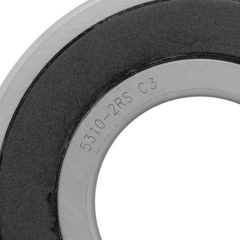 Close-up of Two Pack Direct Swap 5310 Double Row Angular Contact Ball Bearing With Double Rubber Seal, showcasing seal details.