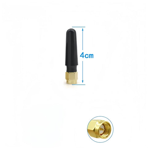 Dual Band Wifi Antenna 2.4GHz 5GHz Omnidirectional SMA Male Connector 3dBi Gain 2 Pack For Wireless Router PCIe WiFi Card USB Adapter