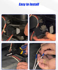 Refrigerator Start Relay And Overload Kit Fits Select Refrigerators For Plug And Play Install Replacement installation steps